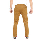 Khaki Akins Elastene Trouser