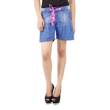 Cornflower Blue Alia Denim Short