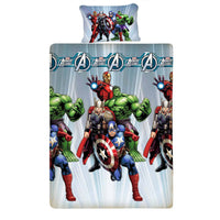 Avenger Fighter Microfiber Bed Sheet And Pillow Cover (Single)
