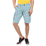 Sky Blue Garden Shorts