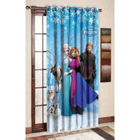 Frozen Snow Polyester Disney cartoon Door and Window Curtain