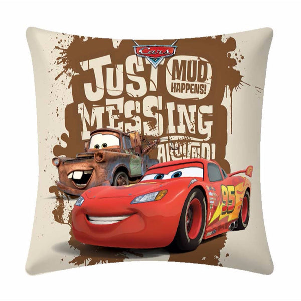 Mud racer  Disney Cartoon Cushion Cover- 1 piece pack
