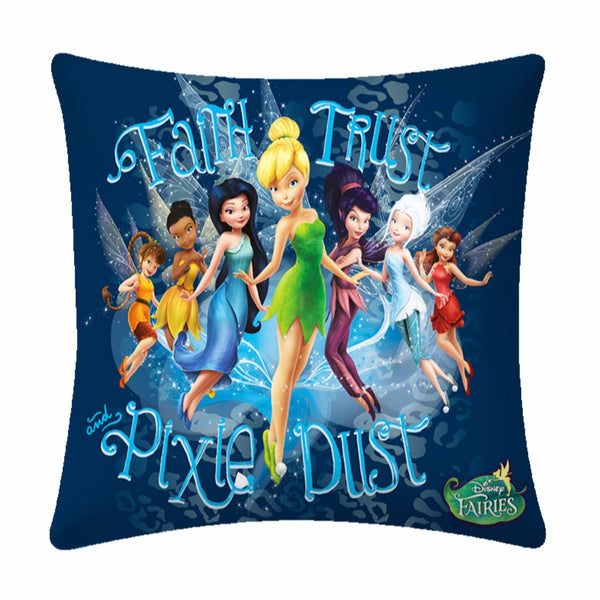 Heroine Dolls  Disney Cartoon Cushion Cover- 1 piece pack