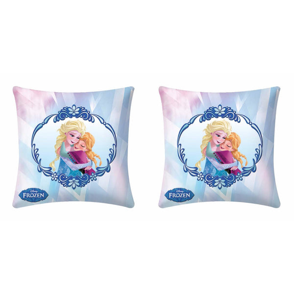 Disney Frozen Sofia Anna Hug Cushion Cover (Pack Of Two)