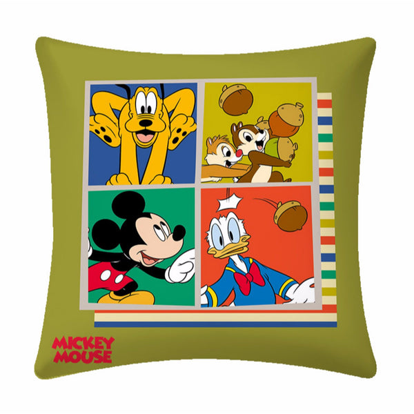 Mickey friends in action  Disney Cartoon Cushion Cover- 1 piece pack