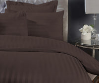 300 Thread Count Super King Dark chocolate Bedsheet with 4 Pillow Covers