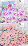 Pack of 2 Bedsheets and 4 Pillow Covers. Value Set