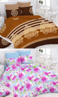 Pack of 2 Bedsheets and 4 Pillow Covers. Value Set