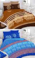 Pack of 2 Bedsheets and 4 Pillow Covers. Value Set