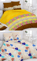 Pack of 2 Bedsheets and 4 Pillow Covers. Value Set