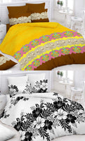 Pack of 2 Bedsheets and 4 Pillow Covers. Value Set