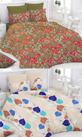 Pack of 2 Bedsheets and 4 Pillow Covers. Value Set