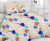 Cream Bed Sheet And Pillow Covers (Queen)