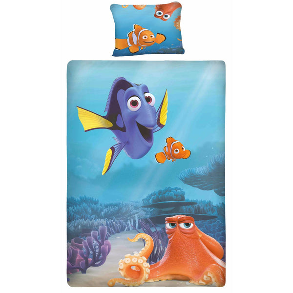 Finding Dory Single Bed Sheet And Pillow Cover