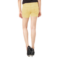 Golden Yellow Frida Shorts