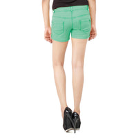 Pale Green Frida Shorts