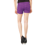 Smart Purple Frida Shorts