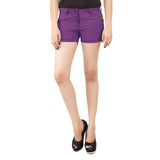 Smart Purple Frida Shorts