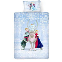 Disney Frozen Yak Cotton Single Bedsheet With 1 Pillow Cover