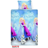 Disney Winter Hug Microfiber Single  Bedsheet With 1 Pillow Cover