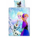 Disney Frozen Sisters Bed Sheet With Pillow Cover (Single)