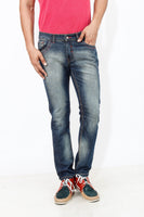Dimgray Elastene Red Thread Denim