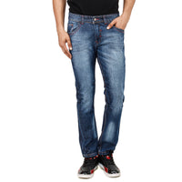 Slate Gray Red Thread Denim