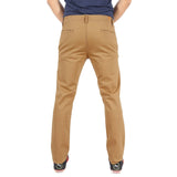Burlywood Elastene Trouser