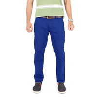 Royal Blue Side Seam Contrast Trouser