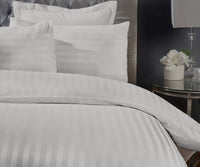 Super King Silver Bedsheet with 4 Pillow Covers