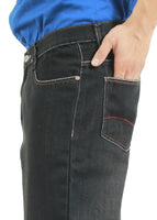 Soot Black Jet Denim