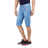 Sky Blue Troy Denim Shorts