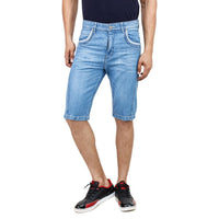 Sky Blue Troy Denim Shorts
