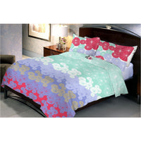 Temperate Garden Queen Size Bedsheet With 2 Pillow Cover
