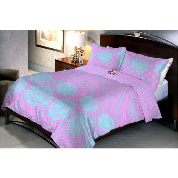 Strawberry lavander bed sheets and pillow covers