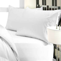 1000 Thread Count Cotton Modal TriBlend 4 piece Sheet Set - White